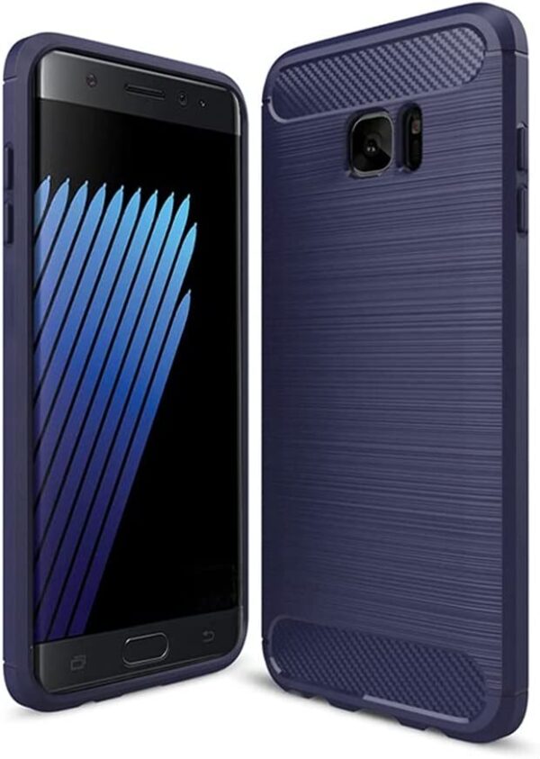 مصمم لجراب Samsung NOTE FE، جراب Galaxy NOTE FE، جراب Aookay مصنوع من البولي يوريثان الحراري الناعم رفيع وأنيق مضاد لبصمات الأصابع مضاد للانزلاق لهاتف Samsung Galaxy NOTE FE (أزرق) احمِ جهاز Samsung Galaxy NOTE FE الخاص بك بأناقة مع جراب Aookay المصمم خصيصًا له، مصنوع من البولي يوريثان الحراري الناعم ومضاد للانزلاق والبصمات، متوفر باللون الأزرق.